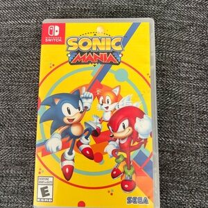 Sonic Mania for Nintendo Switch - original case